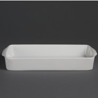 Olympia Whiteware Rectangular Roasters 305x 163mm (6 pack)