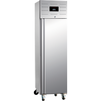 Tefcold GUF50 Slim freezer in stainless steel for gastro settings