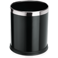 Wastepaper basket Black