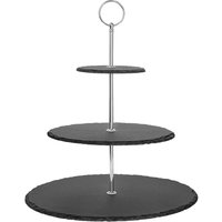 Olympia 3 Tier Slate Afternoon Tea Stand