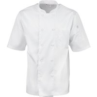 Chefs Works Montreal Cool Vent Unisex Chef Jacket White XS