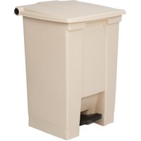Rubbermaid Step-On Pedal Bin Beige 45.5Ltr
