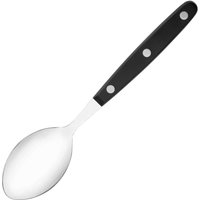 Olympia Taverna Dessert Spoons with Black Handles (12 Pack)