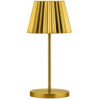 Utopia Dominica LED Cordless Table Lamp 260mm Brushed Gold (6 Pack)