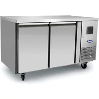 Atosa EPF3422HD Two Door Table Fridge 215ltrs