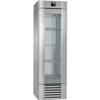 Gram ECO MIDI KG 60 CCG 4S K Stainless Steel Display Refrigerator 407 Litres