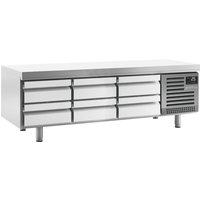 INFRICO 6 Drawer Low Height Gastronorm Snack Table 265L