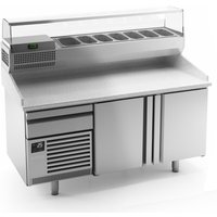 INFRICO 2 Door Pizza Prep Counter 485L