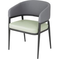 Bolero Meridian Interior Chairs - Pistachio Grey (2 pack)