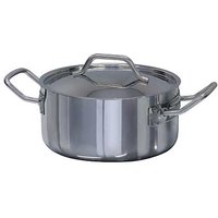 Extreme performance stainless steel 3 litre casserole