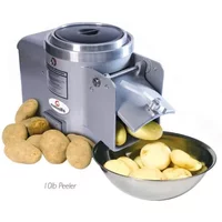 Metcalfe Bench Mounted Potato Peelers EP15 Hammer Grey Painted