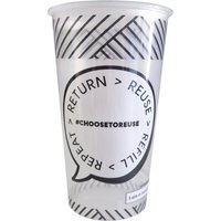 Event Cup by eGreen Plain Design Pint to Brim (120 Pack)