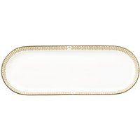 William Edwards Diamond Oblong Trays Gold 253x93mm (12 Pack)