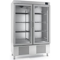 INFRICO DOUBLE GLASS DOOR REFRIGERATOR 1110L
