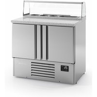INFRICO 2 Door Compact Gastronorm Pizza Prep Counter 230L