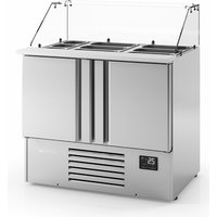 INFRICO 2 DR Compact GN Prep Station with Display 230L