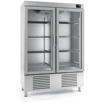 INFRICO DOUBLE GLASS DOOR FREEZER 1110L