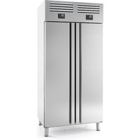 INFRICO DOUBLE DOOR SS 1/1 FRIDGE FREEZER 325+325L