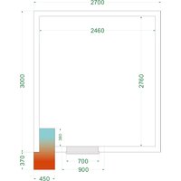 Tefcold CRNF2730 Freezer Room