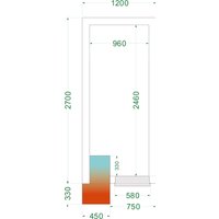 Tefcold CRNF1227 Freezer Room
