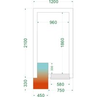 Tefcold CRNF1221 Freezer Room