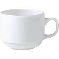 Steelite Monaco White Stacking Cups 212ml (36 Pack)