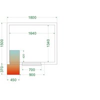 Tefcold CRPF1815 Coldroom (Cooling) H2200 x W1800 x D1500
