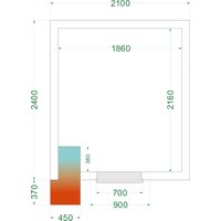 Tefcold CRNF2124 Freezer Room