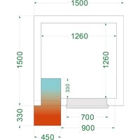 Tefcold CRNF1515 Freezer Room