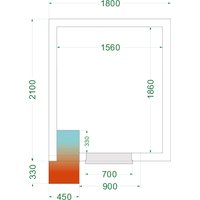 Tefcold CRNF1821 Freezer Room