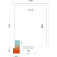 Tefcold CRNF2430 Freezer Room