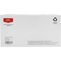 Nisbets Essentials White Hand Towels 1ply - 100 Sheets (36 Pack)