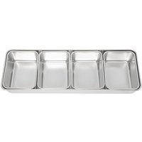 Clover Japanese Yakumi Pan Condiment Holder with 4 Large Inserts