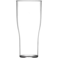 BBP Polycarbonate Nucleated Pint Glasses CE Marked (48 Pack)