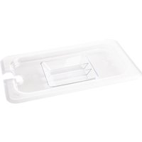 Vogue Polycarbonate 1/4 Gastronorm Lid Notched
