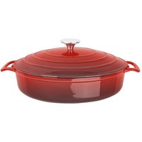 Vogue Red Round Sauté Pan 28cm