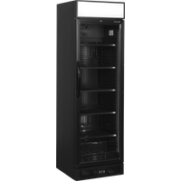 Tefcold CEV435CP BLACK Glass Door Merchandiser