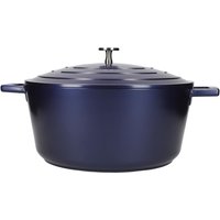Masterclass Casserole Dish Metallic Blue 5Ltr