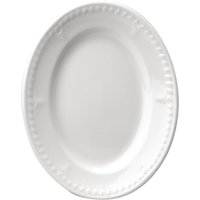 Churchill Buckingham White Oval Platters (12 pack)