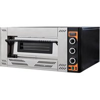 Prisma Gas 6 - single deck gas pizza oven - 6 x 12" Pizzas
