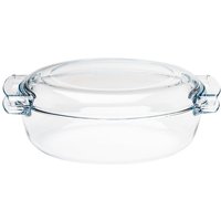 Pyrex Oval Glass Casserole Dish 4.5Ltr