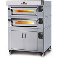 Italforni ES12-2 Heavy duty Twin deck electric pizza oven - 24 x 12" Pizzas