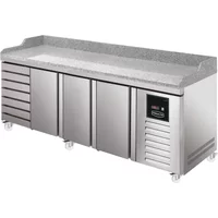 Sterling Pro Green SPI-8-250-37 Granite Top 800mm Counter, 3 Doors & 7 Drawers