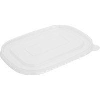 Fiesta Recyclable PET Lids for Rectangular Containers (300 Pack)