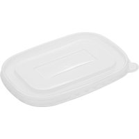 Fiesta Recyclable PP Lids for Rectangular Containers (300 Pack)
