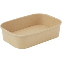 Fiesta Recyclable Rectangular Food Containers 500ml (300 Pack)