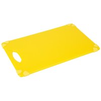Hygiplas Commercial Grip Chopping Board Yellow 458x306mm