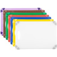 Hygiplas Commercial Grip Chopping Board Set 458x306x12mm (7 Pack)