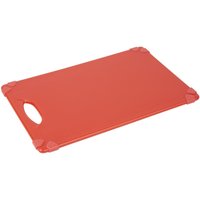 Hygiplas Commercial Grip Chopping Board Red 458x306mm