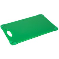 Hygiplas Commercial Grip Chopping Board Green 458x306mm